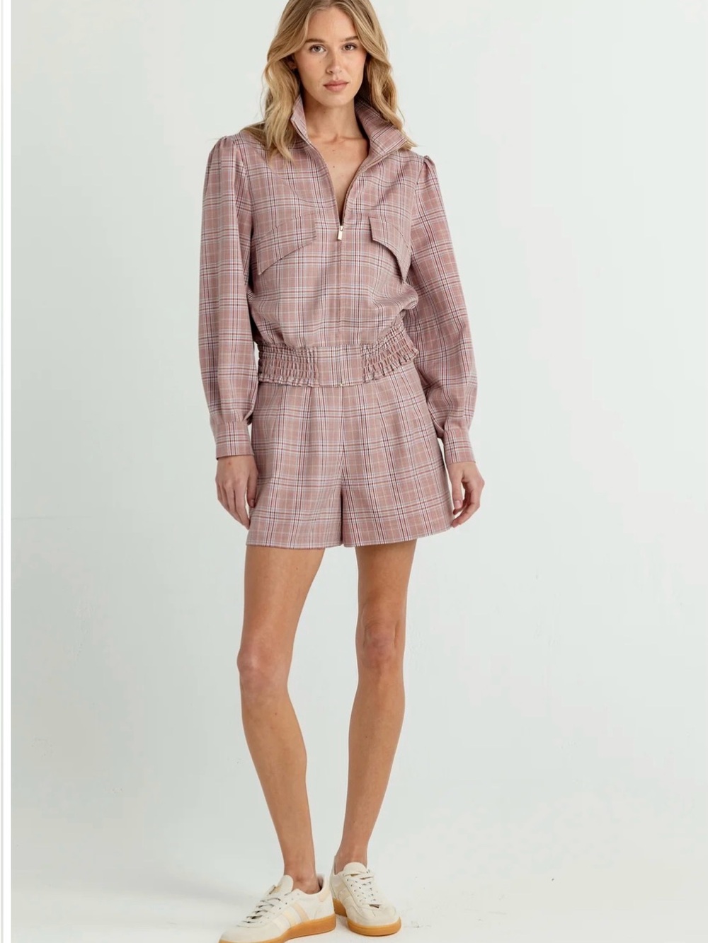 SUNDAYS FOXGLOVE CHECK JASPER SHORT S